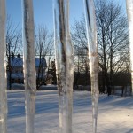 jail bars of ice